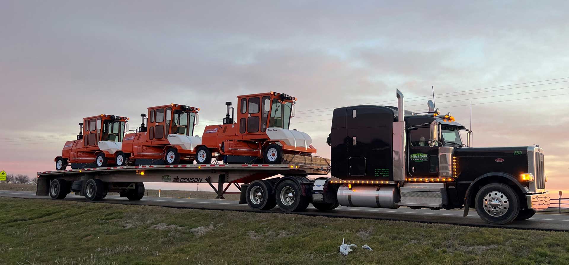 Irish Express Inc Truck